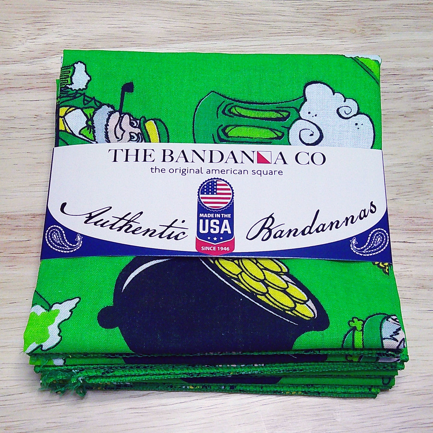 ST. PATTY'S PARTY - 22" Bandanna - 4-Pack