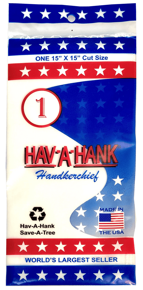 HAV-A-HANK 1 PC USA MADE HANDKERCHIEF