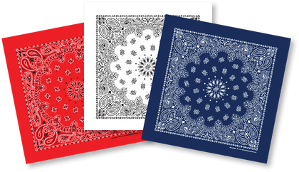 22" BANDANNA 3 PACKS - The Bandanna Store