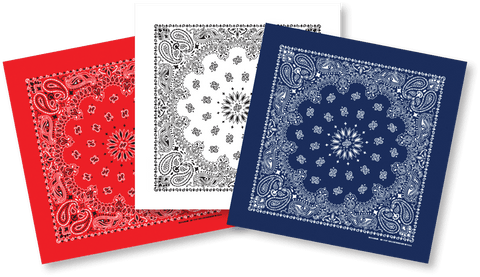 22" BANDANNA 3 PACKS - The Bandanna Store