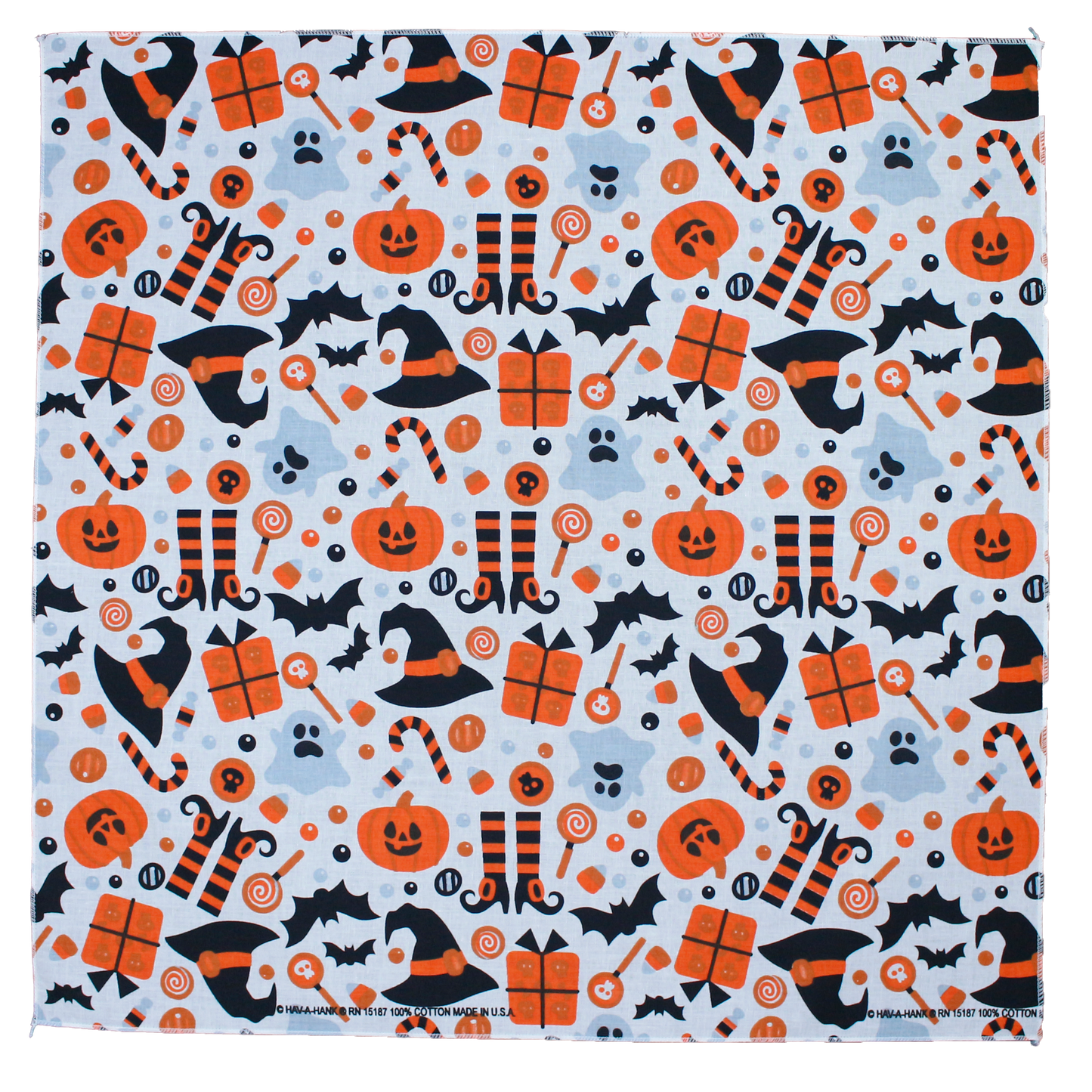 Boo Crew Bandanna Assortment 4-Pack - Made In The USA