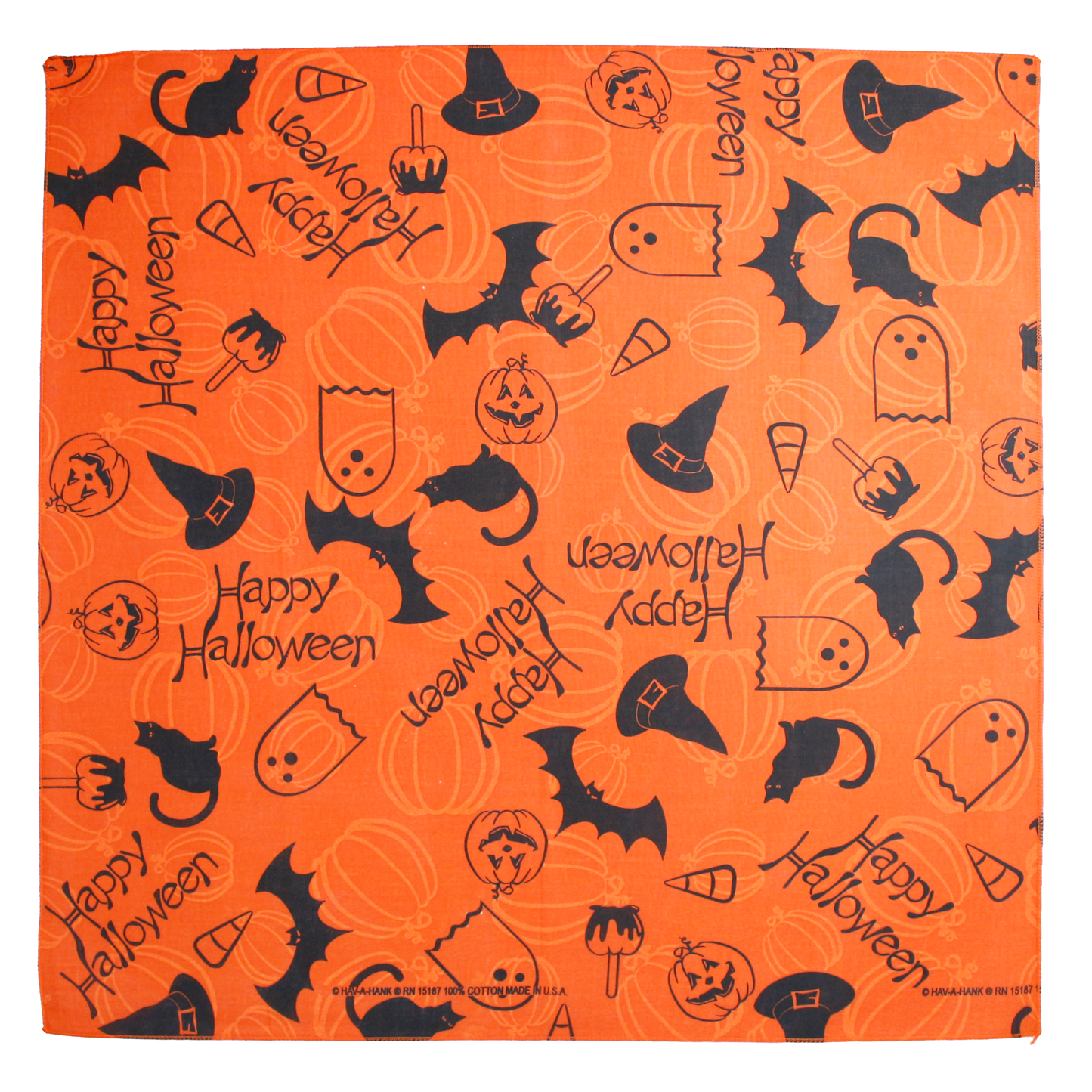 Boo Crew Bandanna Assortment 4-Pack - Made In The USA