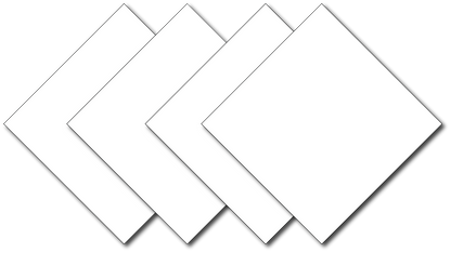 SOLID COLOR 22" BANDANNAS - 4 Pack of large square blank bandanas without designs or logos.