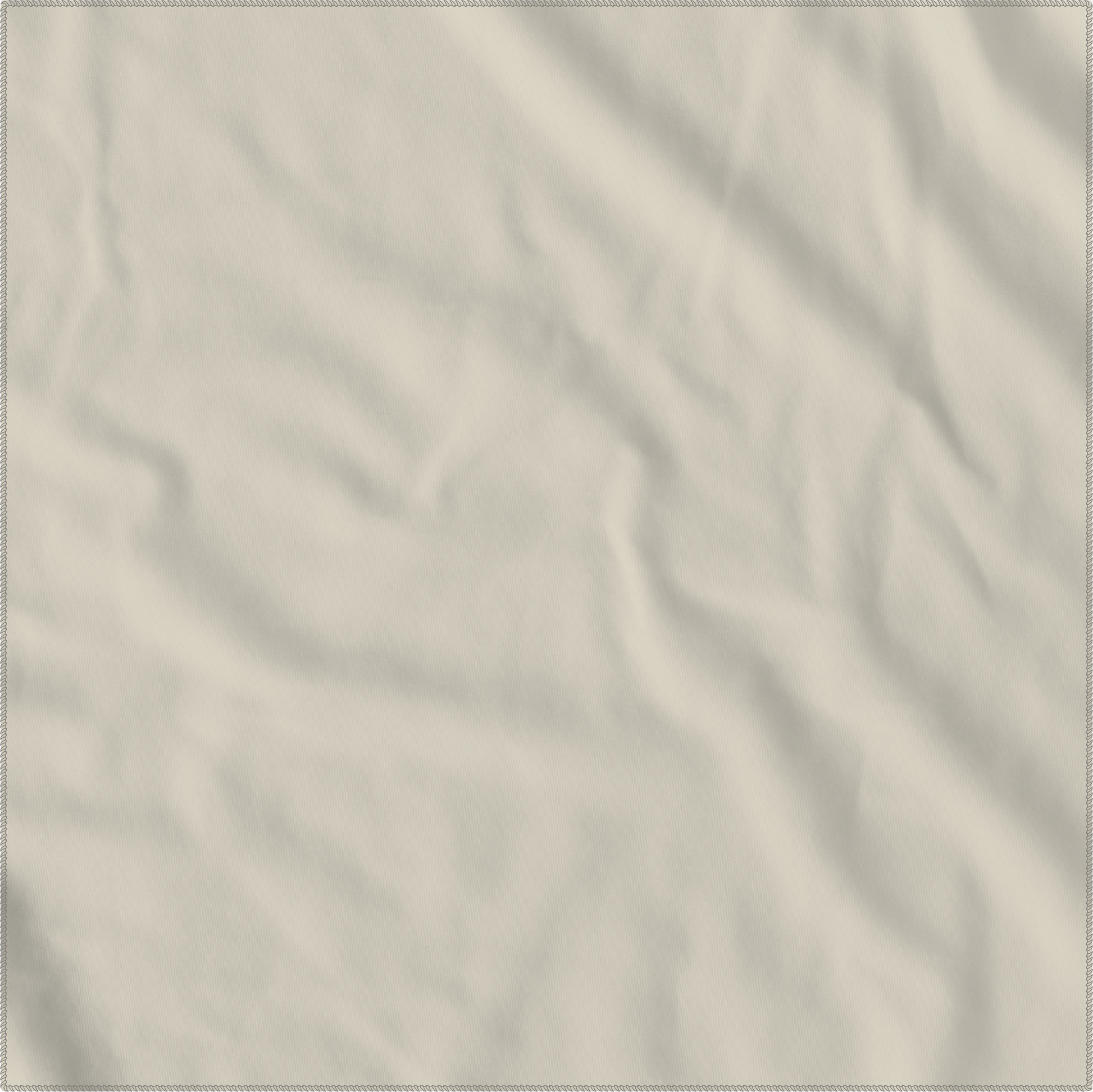 Natural Solid Color Bandanna 4 Pack - Cotton 22x22, large 22-inch blank square bandanna, perfect for customization, made in USA.
