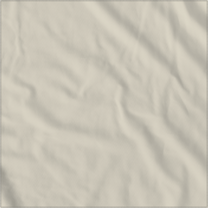 Natural Solid Color Bandanna 4 Pack - Cotton 22x22, large 22-inch blank square bandanna, perfect for customization, made in USA.