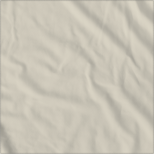 Natural Solid Color Bandanna 4 Pack - Cotton 22x22, large 22-inch blank square bandanna, perfect for customization, made in USA.