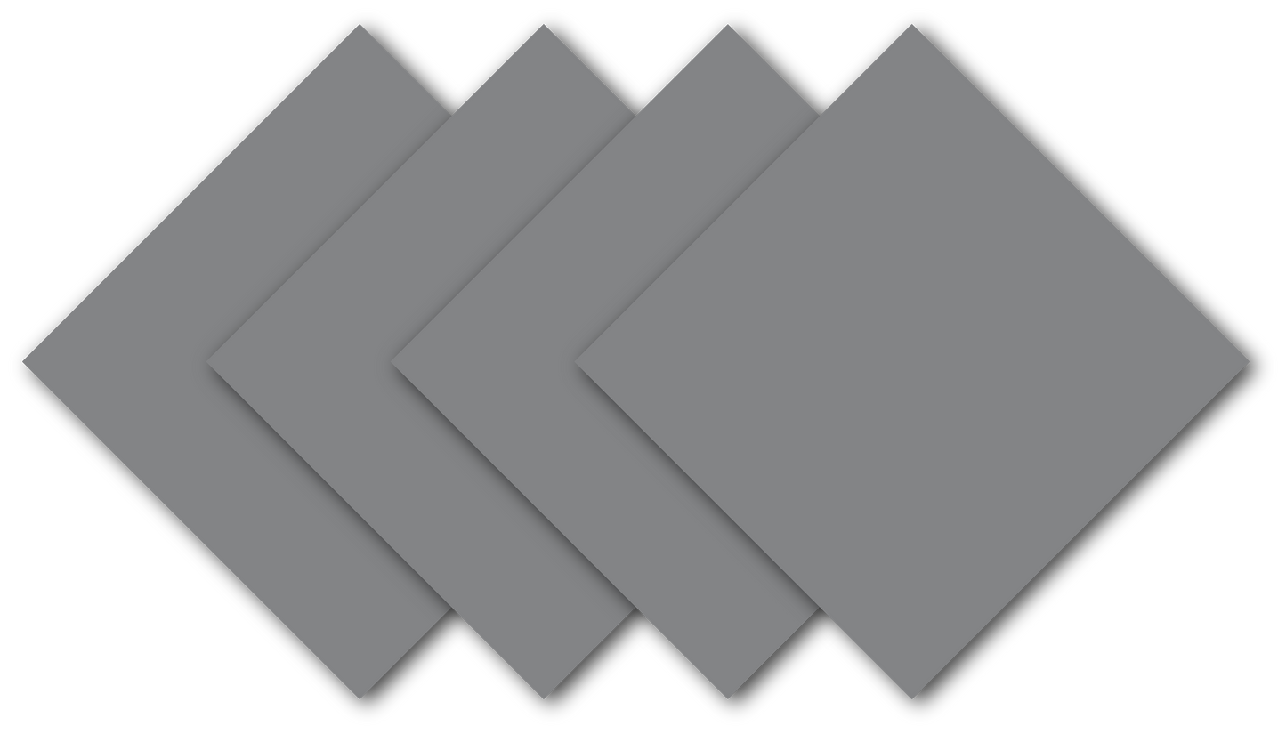 Silver Grey Solid Color Bandanna 4 Pack - Cotton 22x22 displayed in a set