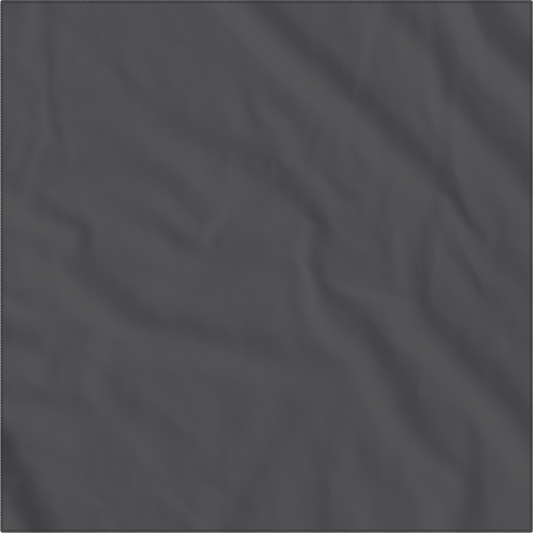 Charcoal Solid Color Bandanna 4 Pack - Cotton 22x22 fabric texture