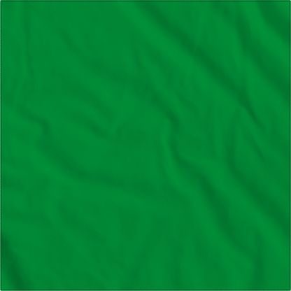 Kelly Green Solid Color Bandanna 4 Pack - Cotton 22x22, large cotton bandanna, blank green square fabric suitable for customization.