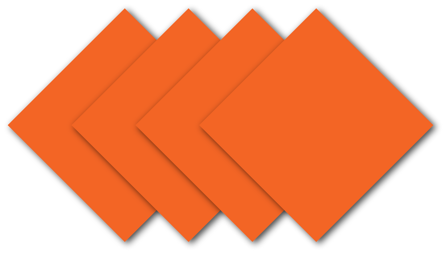 Orange Solid Color Bandanna 4 Pack - Cotton 22x22 displayed in a square layout