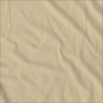 Khaki Solid Color Bandanna 4 Pack - Cotton 22x22, high-quality USA-made cotton, versatile for headbands, neckties, and more.