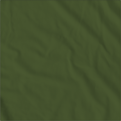 Olive Solid Color Bandanna 4 Pack - Cotton 22x22 fabric showcase