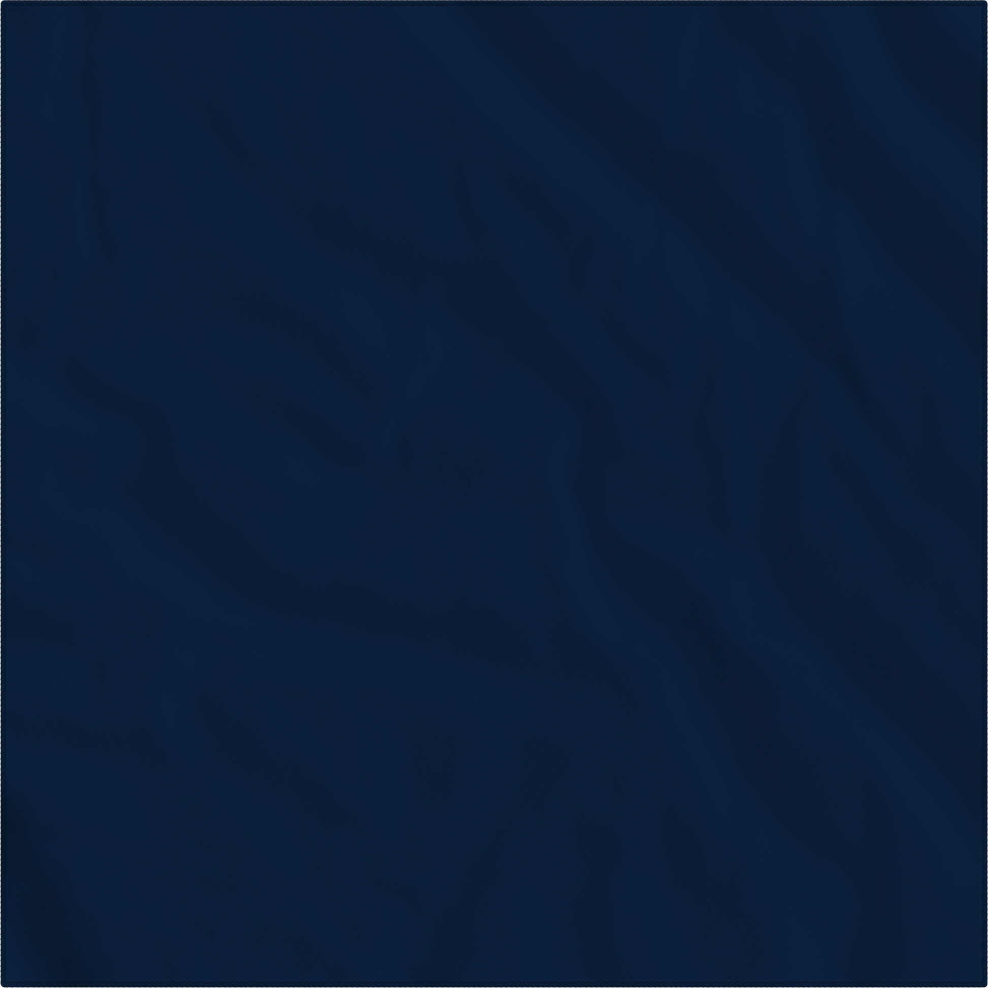 Navy Blue Solid Color Bandanna 4 Pack - Cotton 22x22 showcasing large solid navy square fabric.