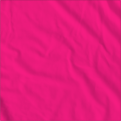 Hot Pink Solid Color Bandanna 12 Pack - Cotton 22x22