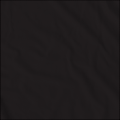 Black Solid Color Bandanna 4 Pack - Cotton 22x22 on display