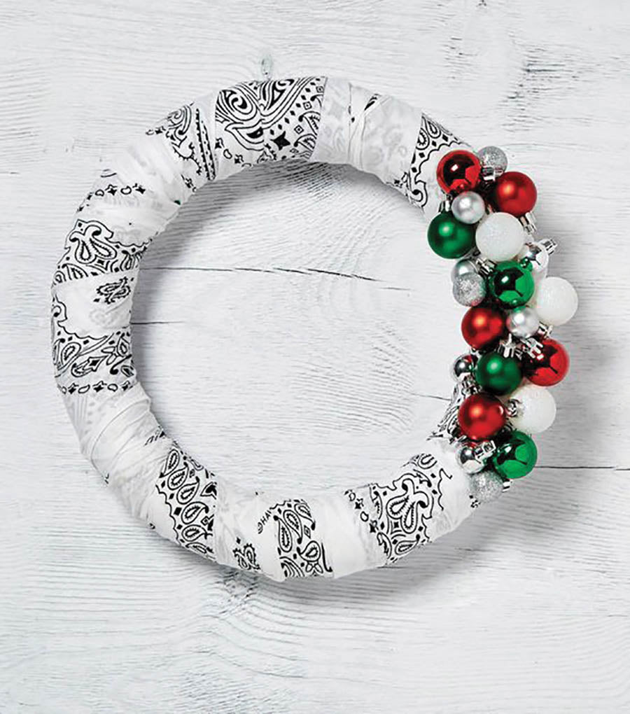 4-Pack USA Made Paisley Bandanna - WHITE