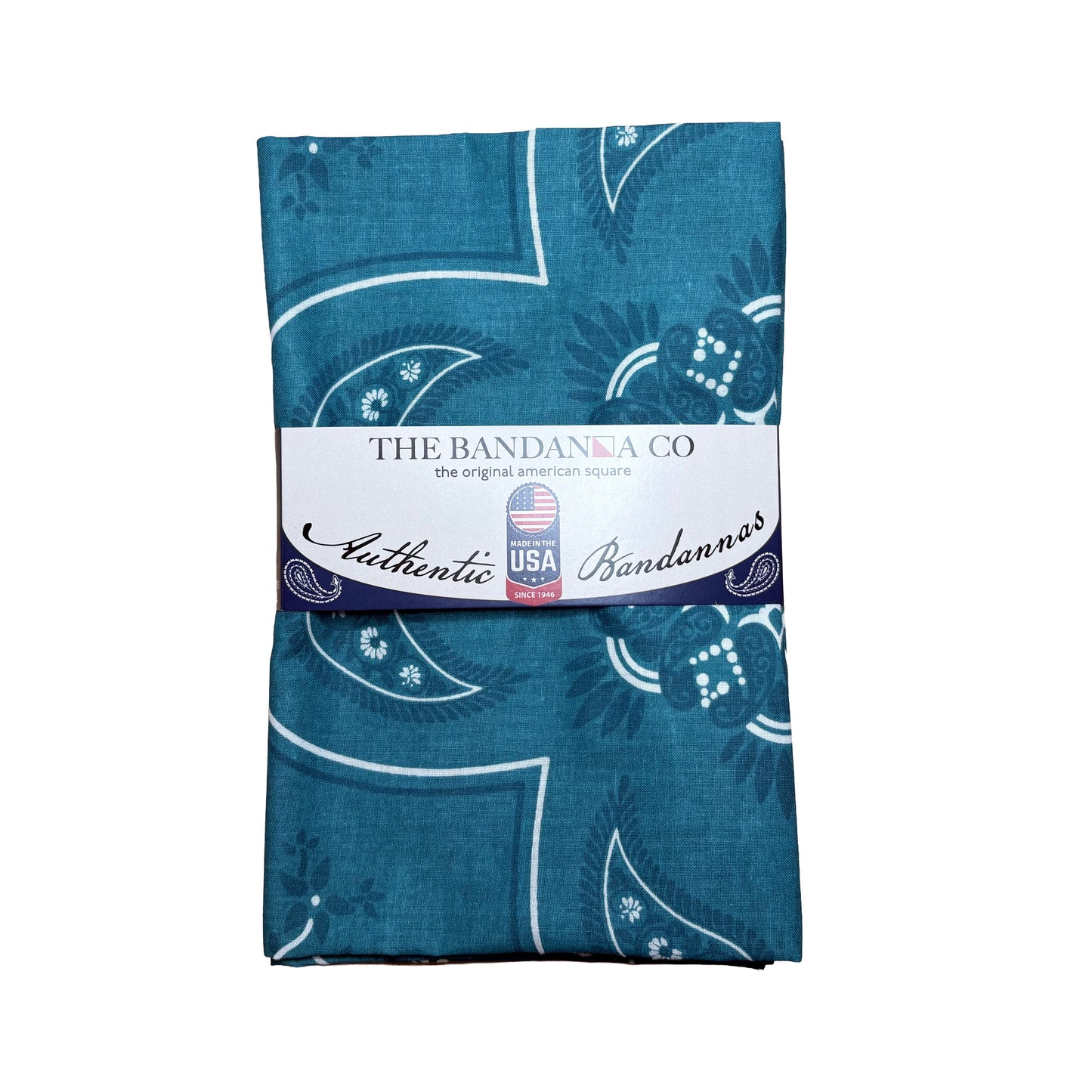 Floral Mirage Blue Paisley 27 Inch 4 Pack
