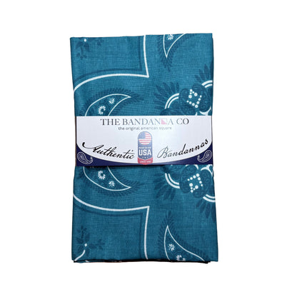 Floral Mirage Blue Paisley 27 Inch 4 Pack