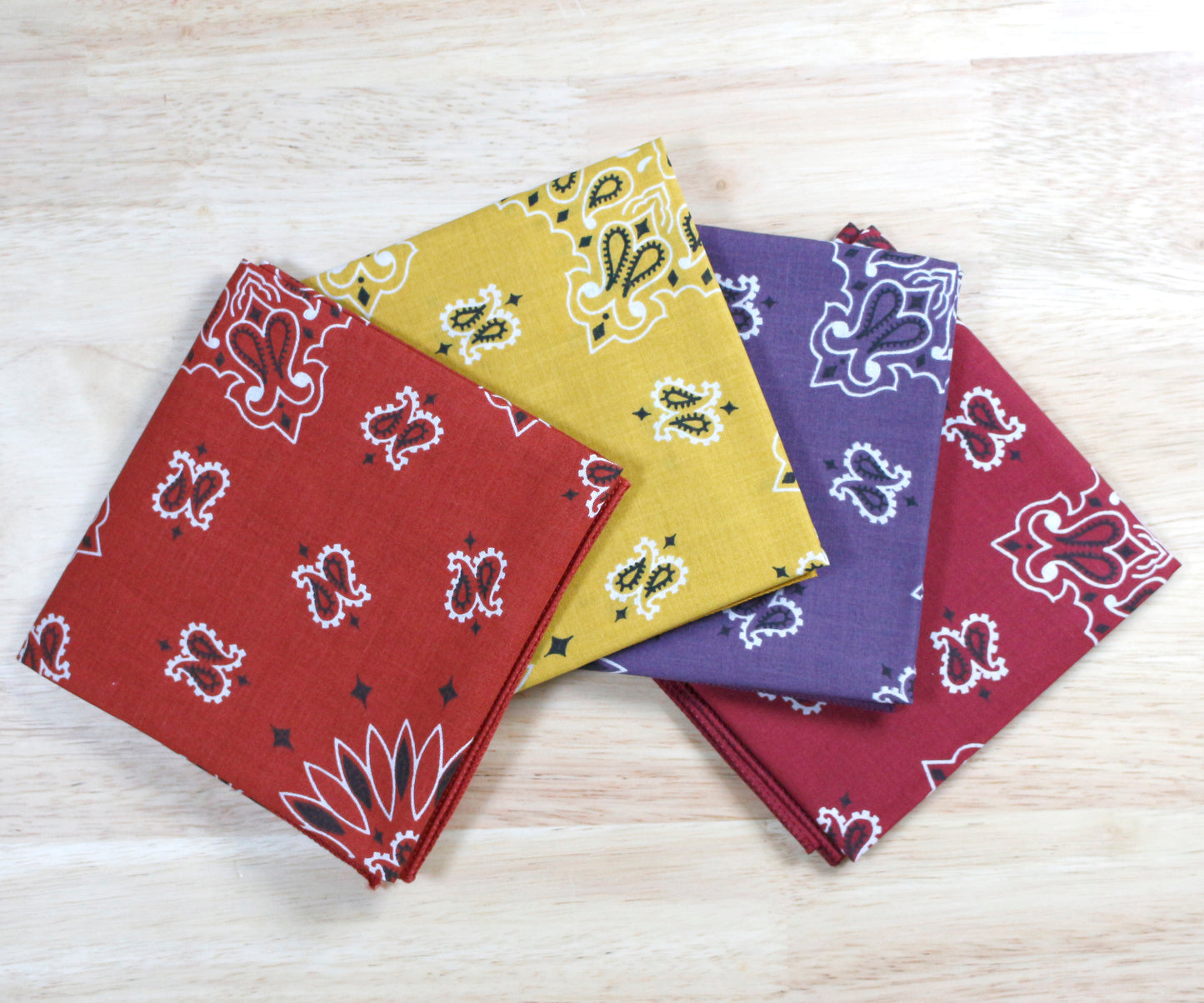 Gather Bandanna Assortment 4-Pack - Made In The USA