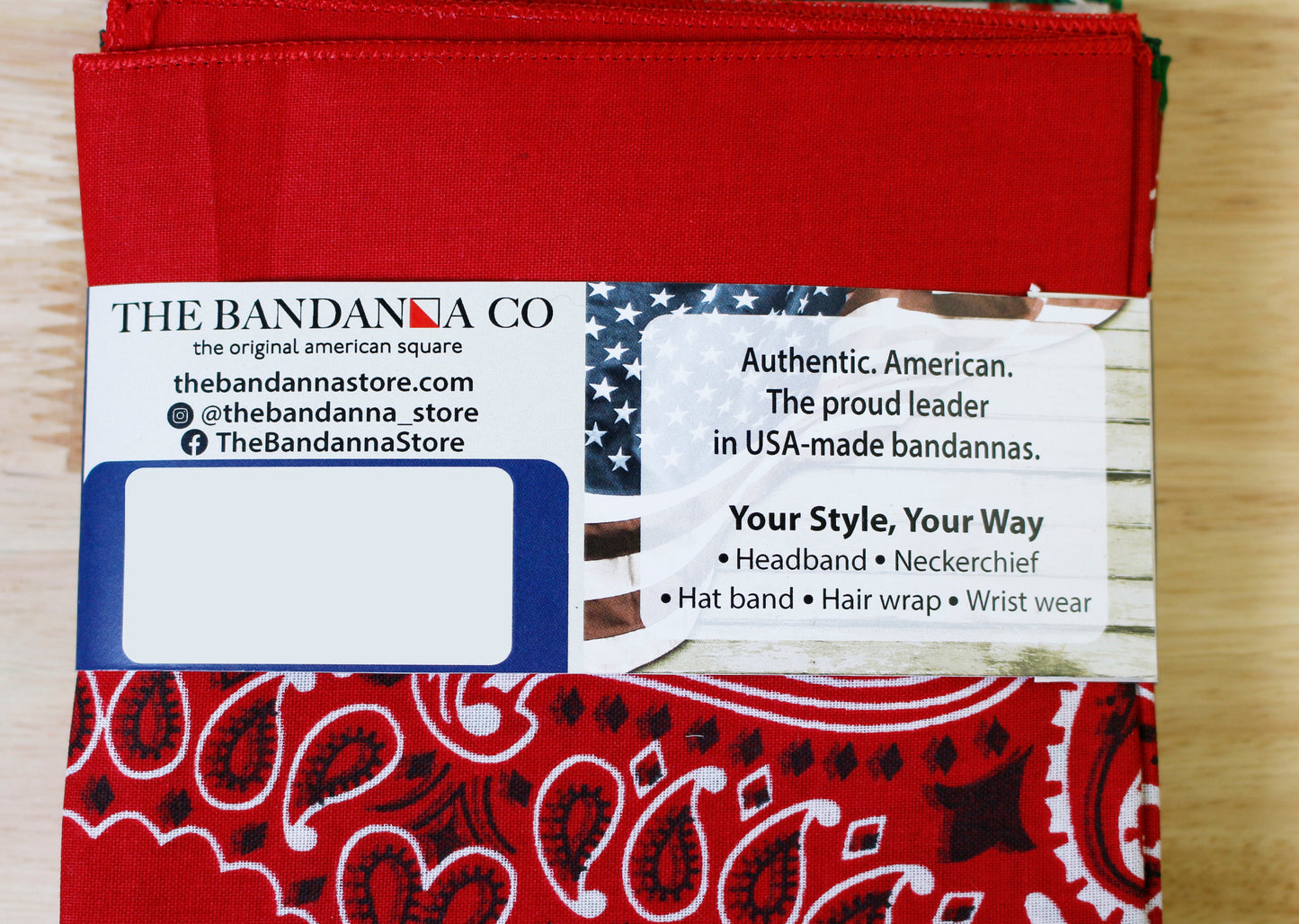 Gather Bandanna Assortment 4-Pack - Made In The USA
