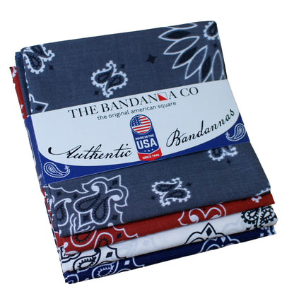 Heartland Bandanna Assortment - 4-Pack - Made In The USA