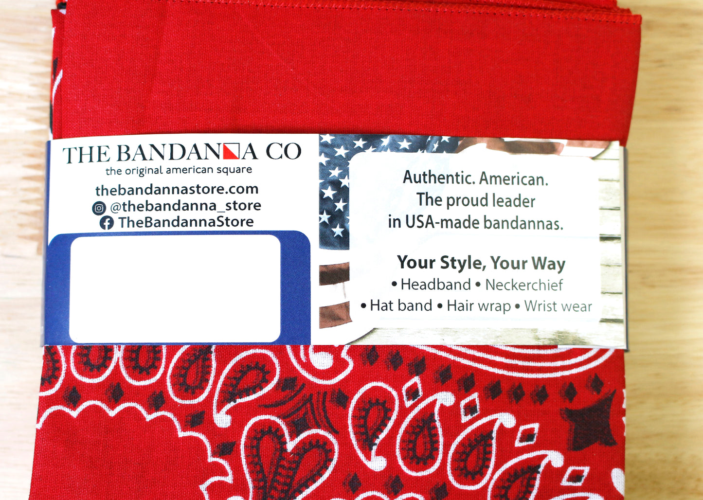 Holiday Traditions Bandanna Assortment 4-Pack - Made In The USA