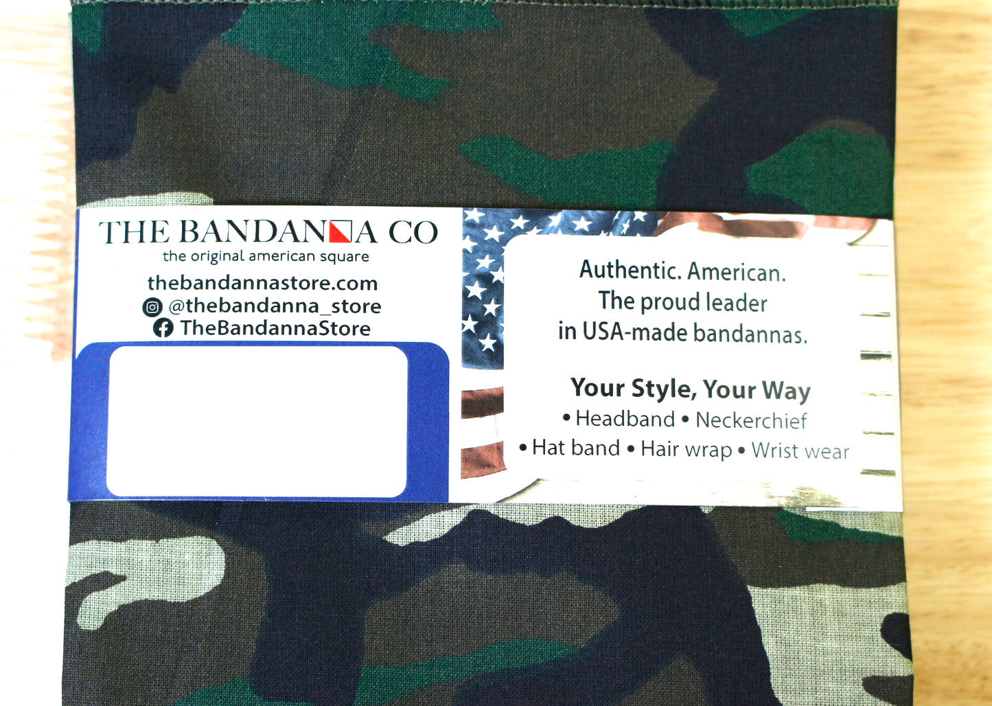 Operation Camo Bandanna Assortment 4-Pack - Made In The USA