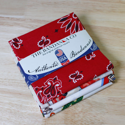 Rodeo Bandanna Assortment 4-Pack - Made In The USA
