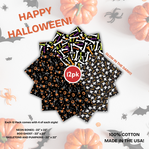 HALLOWEEN GLOW-2 12 PACK