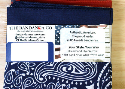 The Ridge Bandanna Assortment 4-Pack - Made In The USA