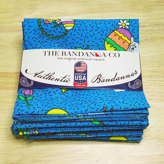 BUNNY PATCH - 22" Bandanna - 4-Pack