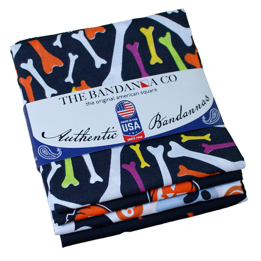 Glow Up Bandanna Assortment 4-Pack - Made In The USA