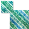 GREEN-WHITE TIE DYED BANDANNAS | 3 PACK