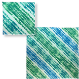 GREEN-WHITE TIE DYED BANDANNAS | 3 PACK