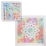 RAINBOW PAISLEY BANDANNAS | 3 PACK