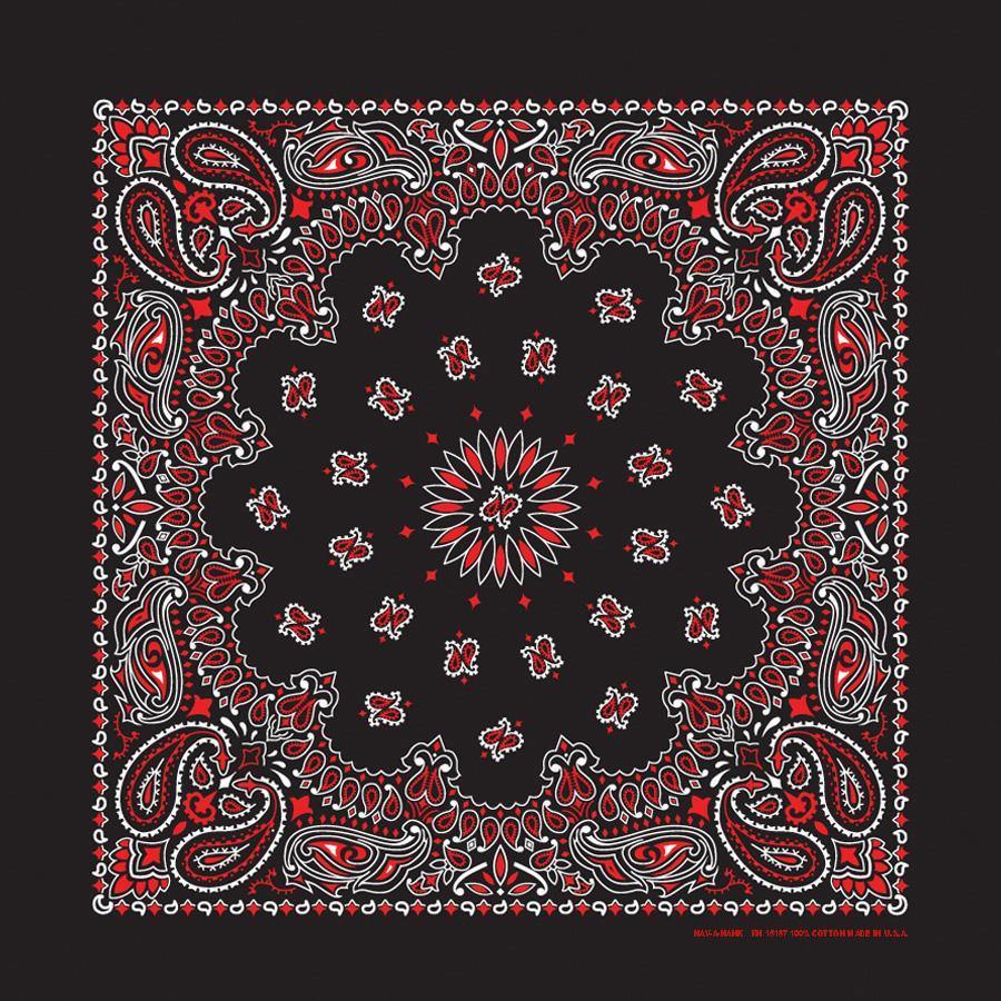 HAV-A-HANK 3 PACK PAISLEY HANDKERCHIEFS - 34 COLORS!