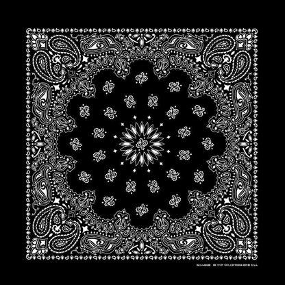 PAISLEY DARK  12 PK - The Bandanna Company Store