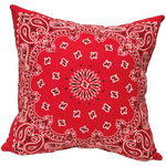 PAISLEY PILLOW - MADE IN THE USA! - The Bandanna Store